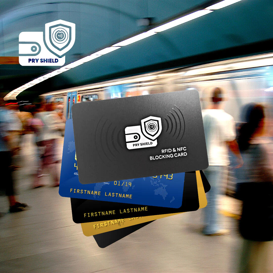 Pry Shield RFID & NFC Blocking card